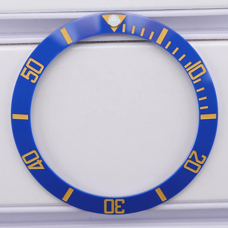38Mm Ceramic Bezel Insert for 40Mm SUB GMT Watch Bezel Ring Slope Nh35 Nh36 Nh34