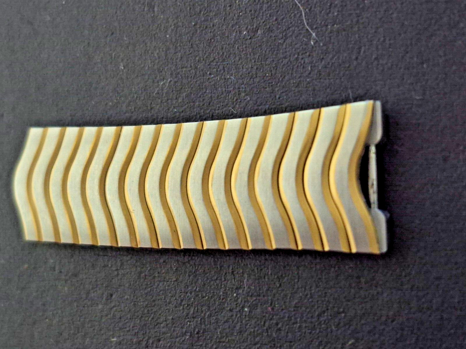 EBEL Classic Wave Band Segment 14-15mm Gold & Steel 16 Continuous Links