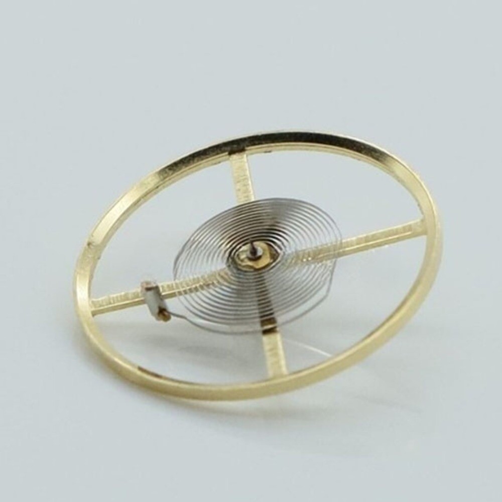 3pcs Golden Complete Balance Wheel Generic for China Made 7120 Movement