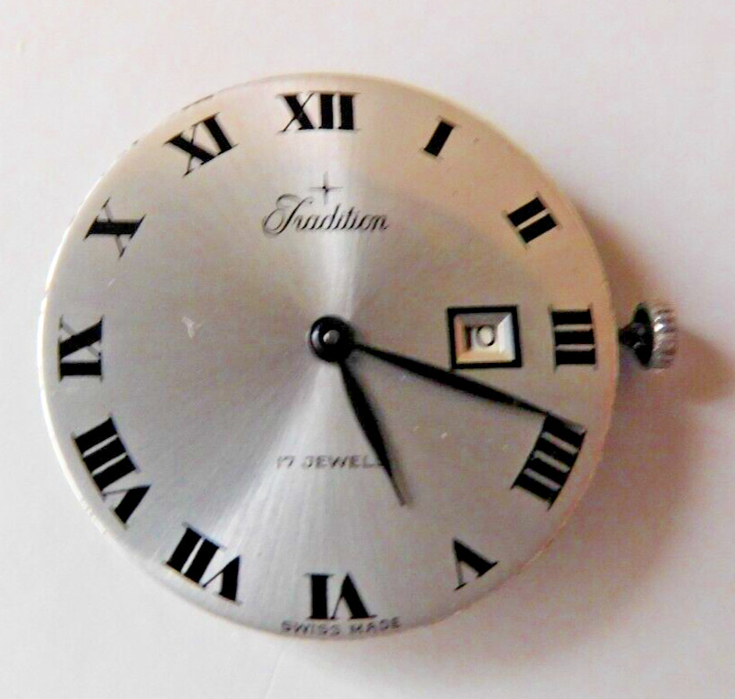 FELSA 4125 TRADITION WATCH WITH DIAL & DATE & HANDS. RUNNING