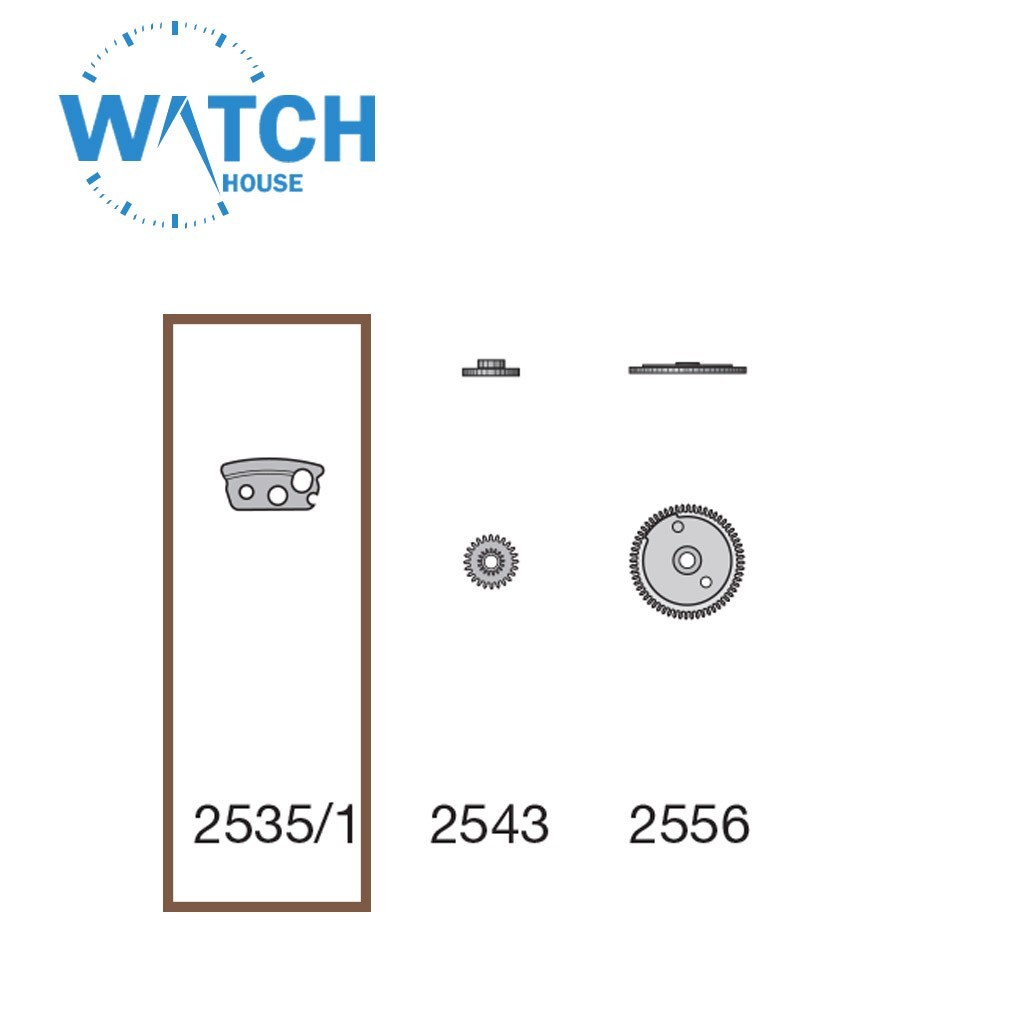 ETA Movement 251.262/272-Date indicator maintaining small plate-Part NO:2535/1