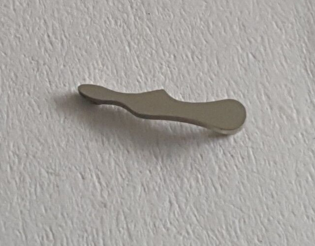 Bulova Caliber 10BA Part Number 24 Ebauche Number 435 (Yoke)
