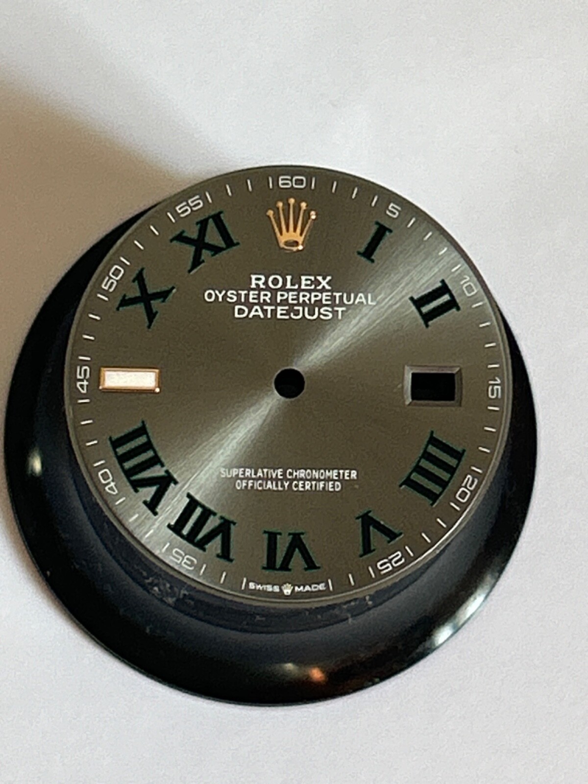 NEW Original Rolex Wimbledon 126231 Datejust 36mm Two-Tone Rose Gold Dial