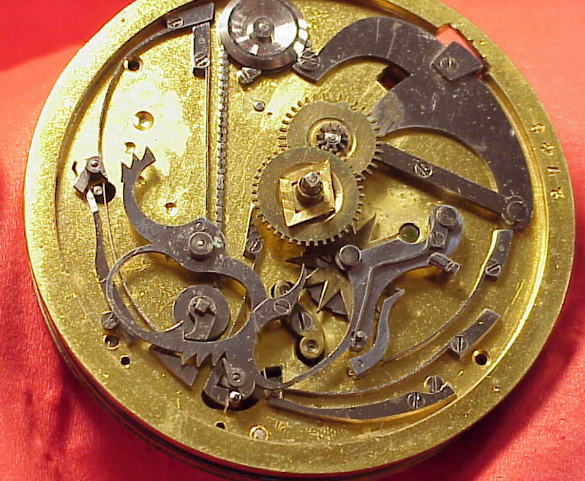 Vintage 52MM BREGUET ET FILS # 22748 1/4 REPEATER FUSEE POCKET WATCH MOVEMENT