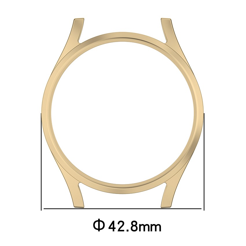 For Samsung Galaxy Watch 7 40mm/44mm Protective Case Half Wrap Case Cover Parts
