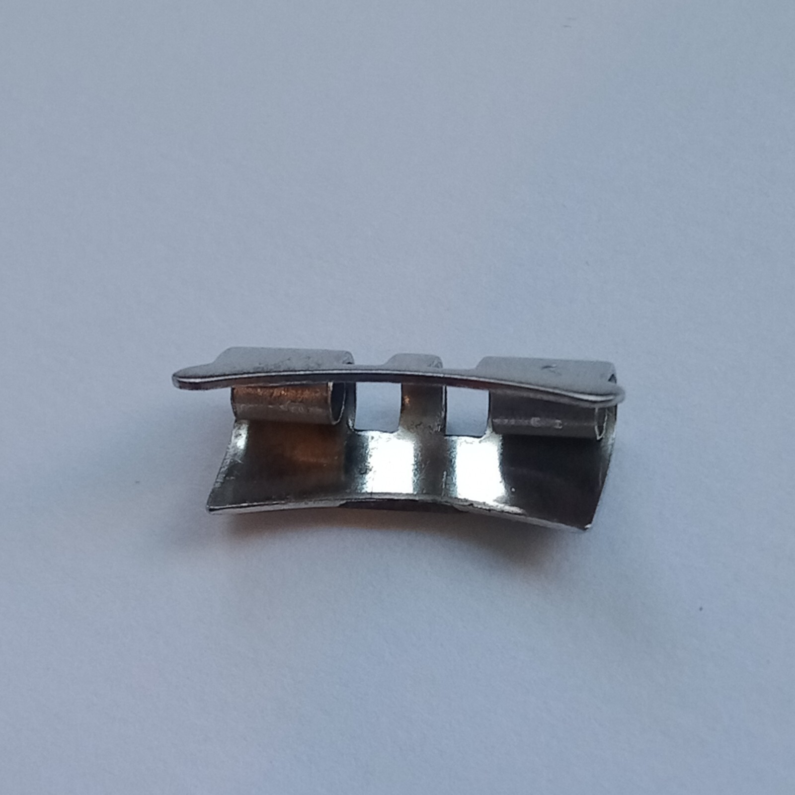 Rolex 1 Piece Original Vintage 13mm J end link two tone gold steel Swiss #Z1