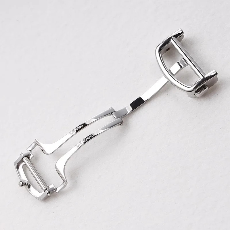 14mm 16mm 18mm Buckle Deployment Clasp Fits Cartier Leather Strap Band
