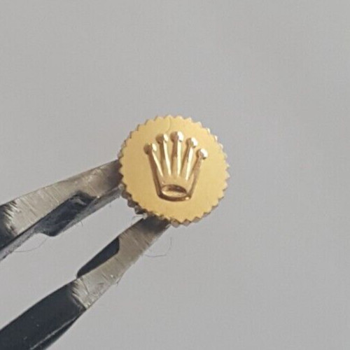 Rolex 4.2mm Gold Plated Undercut Crown