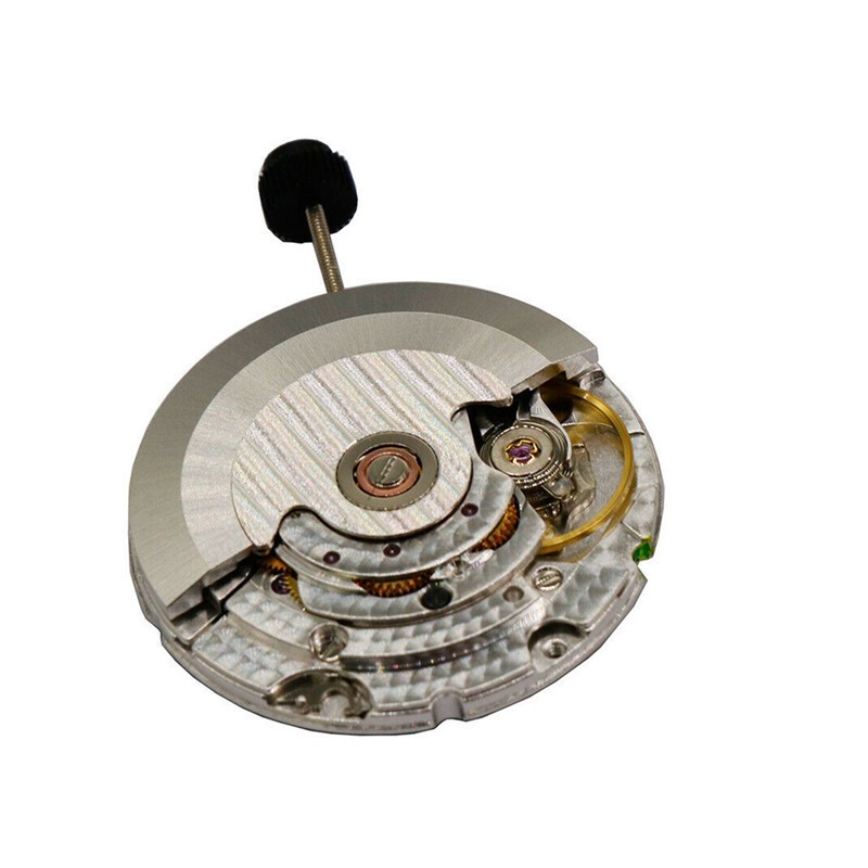 Black Date Automatic Movement Perlage Replacement For Tianjin ST2130 H3 2824-2