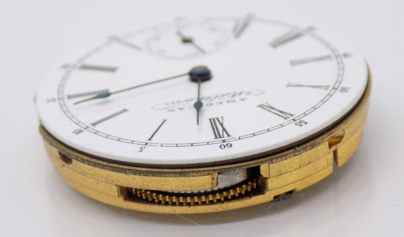 1891 American Waltham Grade 60 Model 1891 0s Pocket 7J Watch Movement