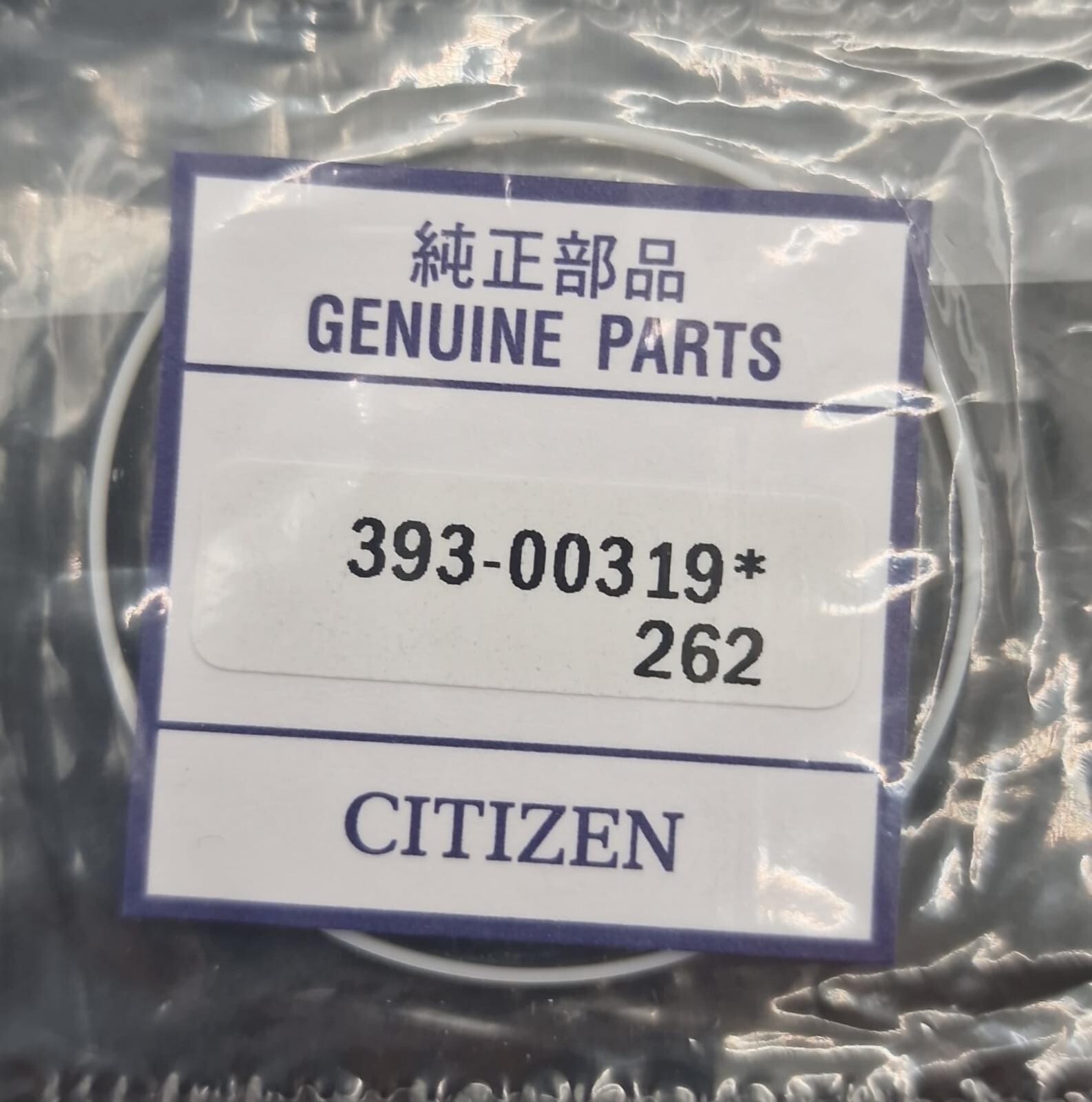 GIUNTO FONDO CITIZEN 393-00319 H820 H804 teflon bianco diametro circa 38mm