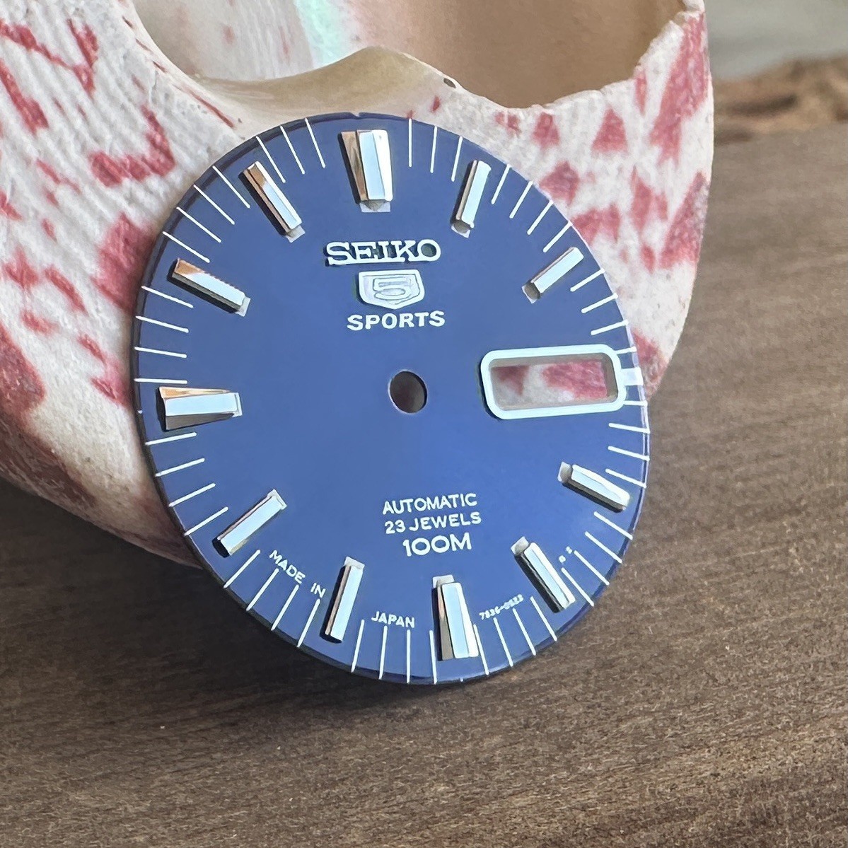Genuine Seiko [Blue & Silver] Dial take off from Made in Japan SNZH53 7S36