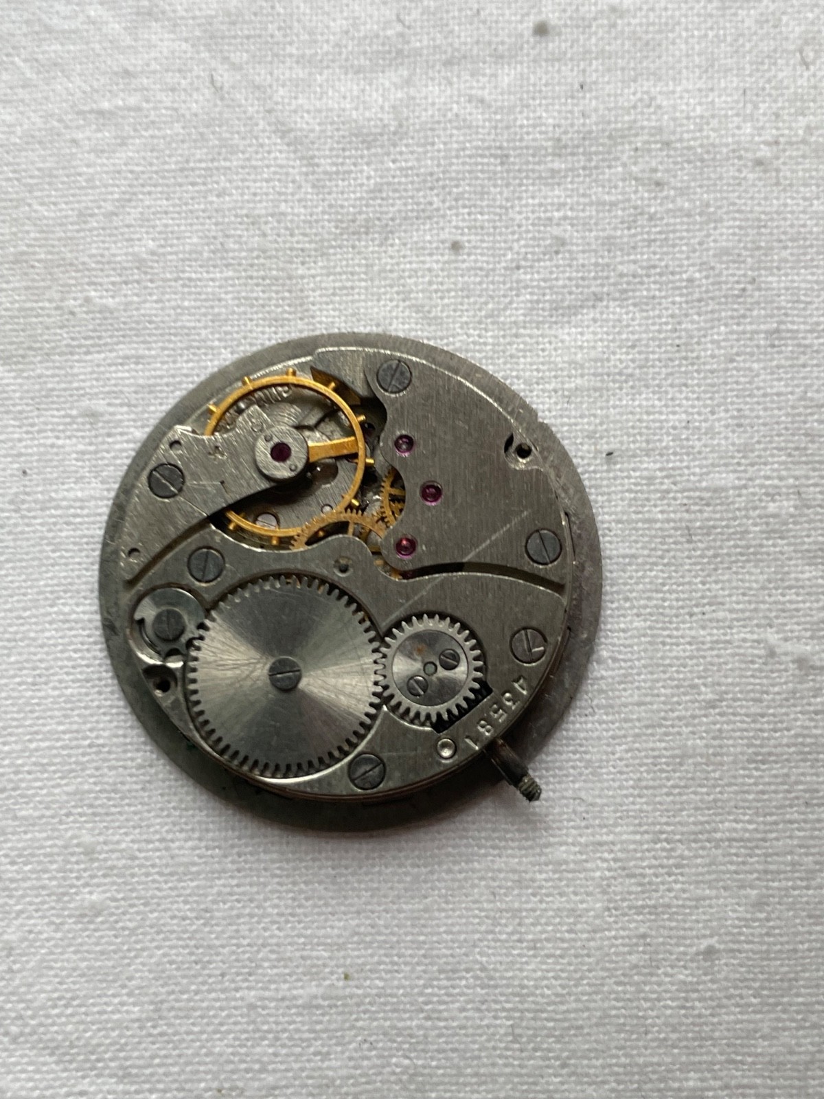 ZiM Pobeda USSR -movement for mens watch AS IS , lot0807