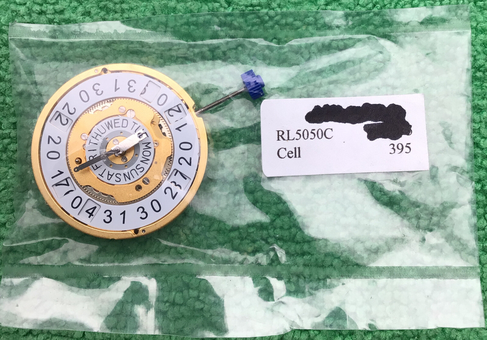 Ronda RL 5050C 5050.C Quartz Watch Movement, NOS