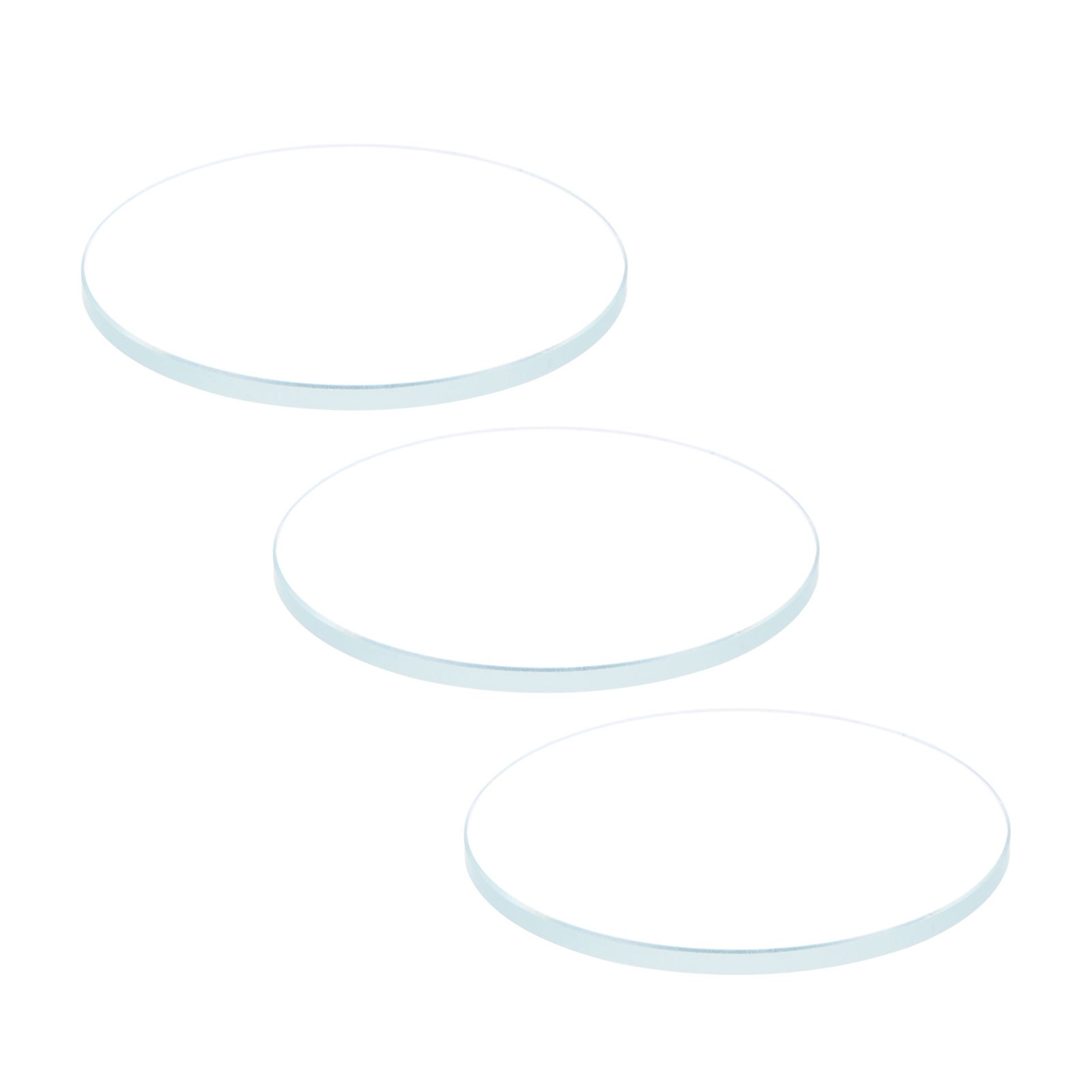 3pcs AR-coating Watch Lens 27mmx1.5mm Round Flat Mineral Watch Crystal Glass