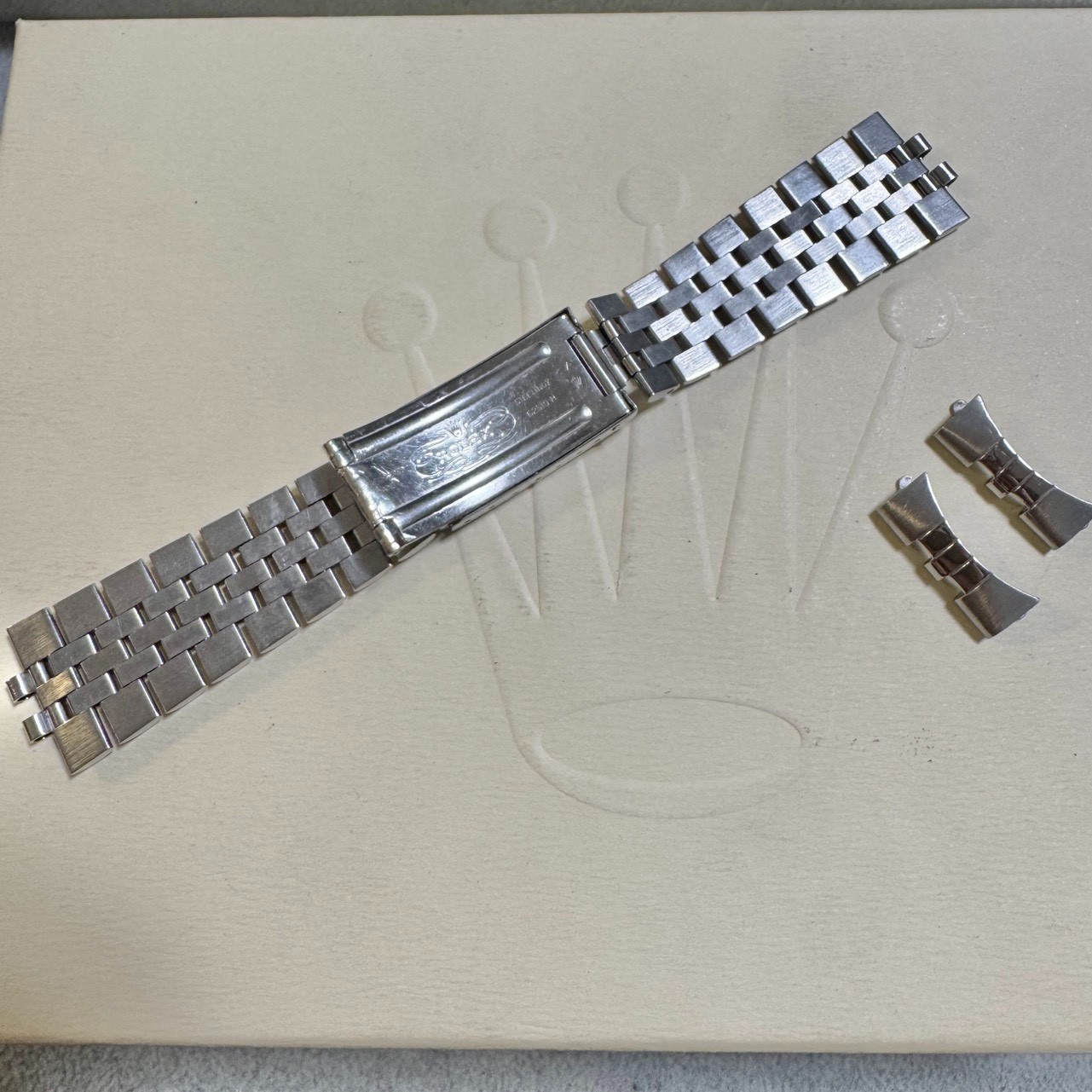 ROLEX Link Jubilee bracelet 62510H 555 SS 18Link 100%Authentic C7445