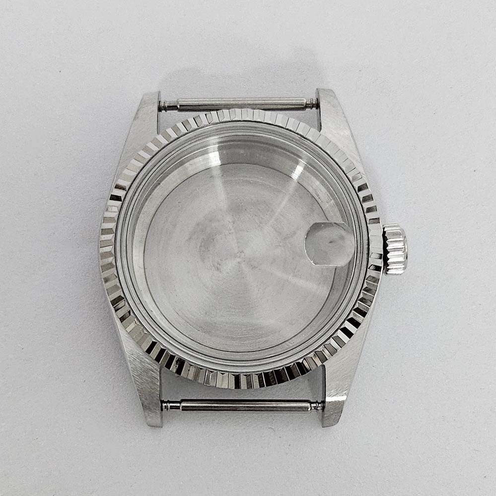 1PCS 36mm Watch Stainless Steel Case Acrylic Mirror For NH35/NH36/4R Movement