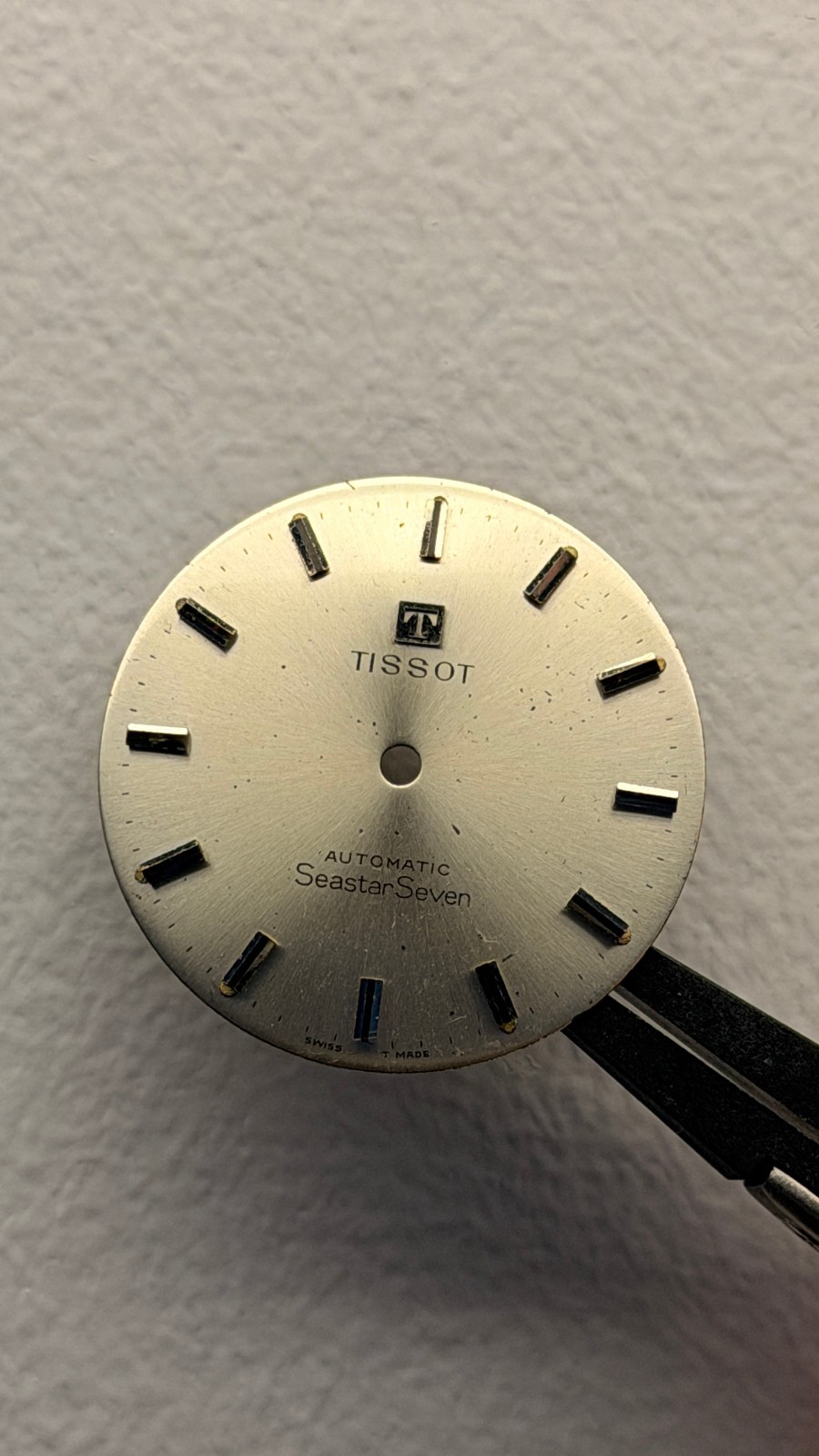 Tissot Seastar Seven Automatic Silver Vintage Watch Dial 29.5mm
