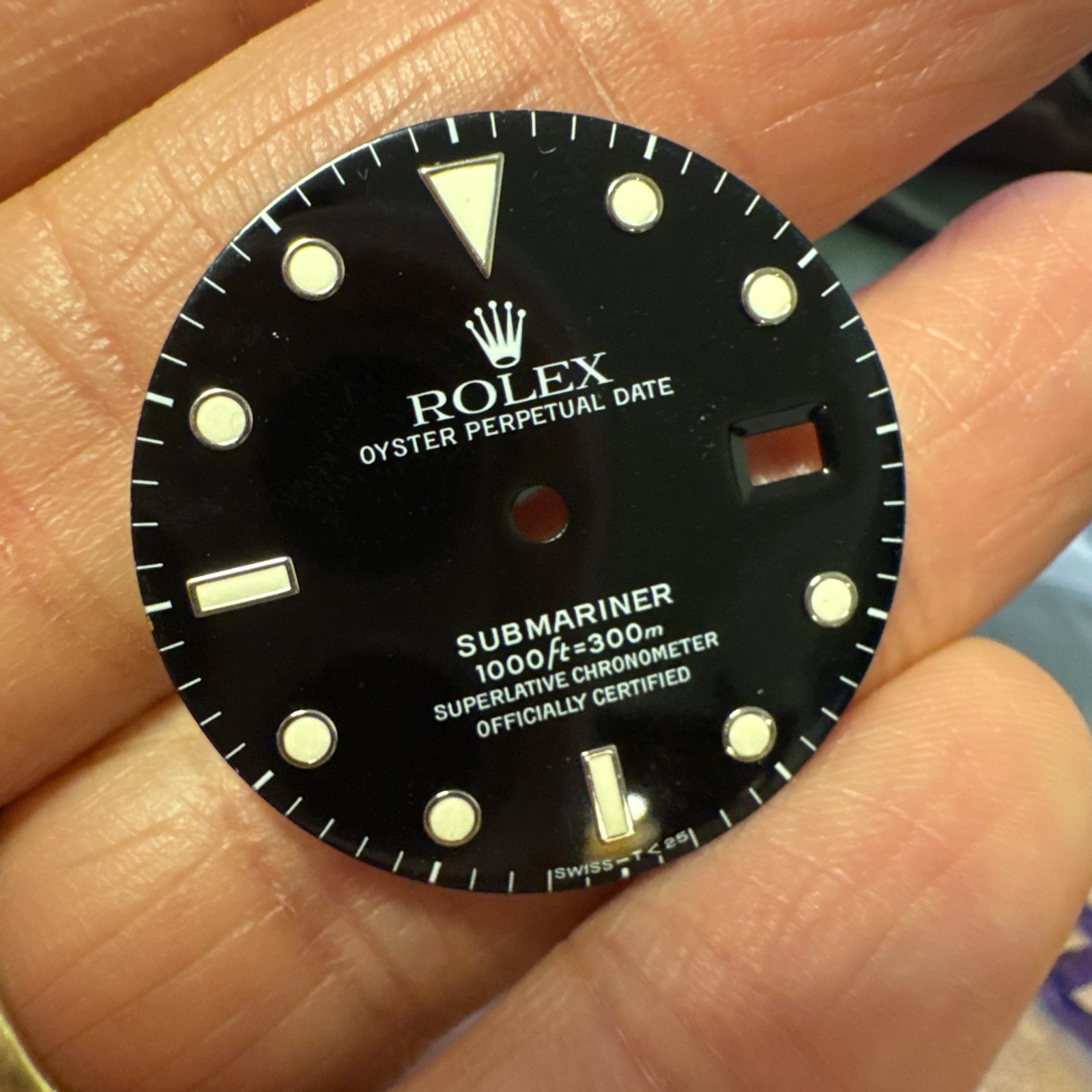 Original Rare Rolex Oyster Submariner 16800 16610 dial excellent (R5)