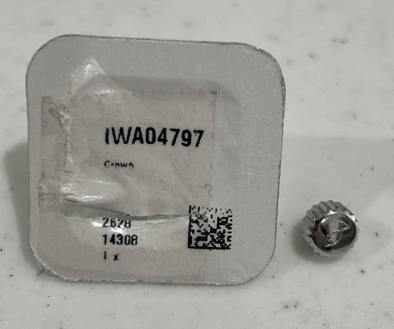 IWC Schaffhausen Movement Crown For GST Alarm Chrono Authentic Original IWA04797
