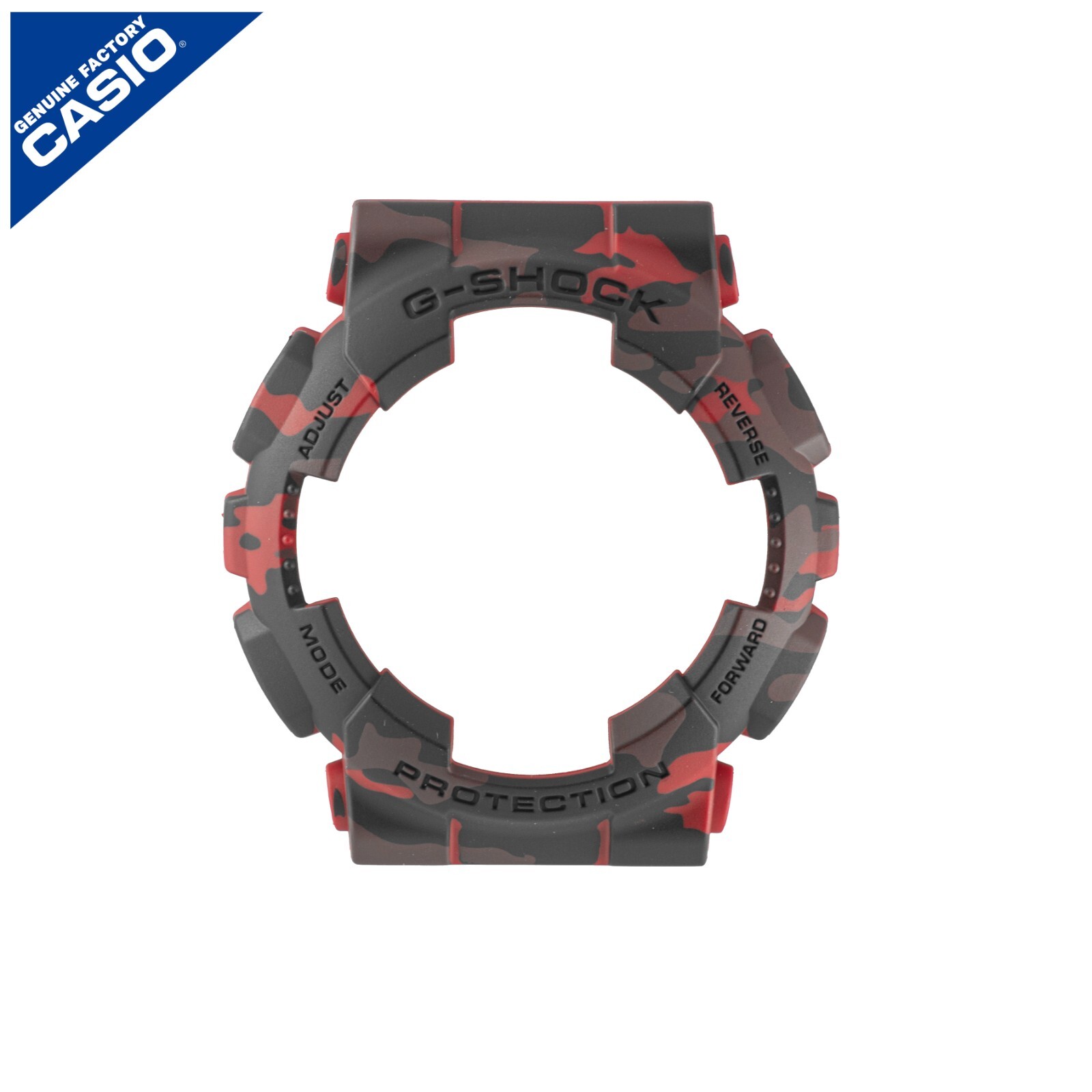 Genuine Casio Bezel for GA-100CM-4A GA 100CM 100 GD 120CM 120 RED CAMOUFLAGE