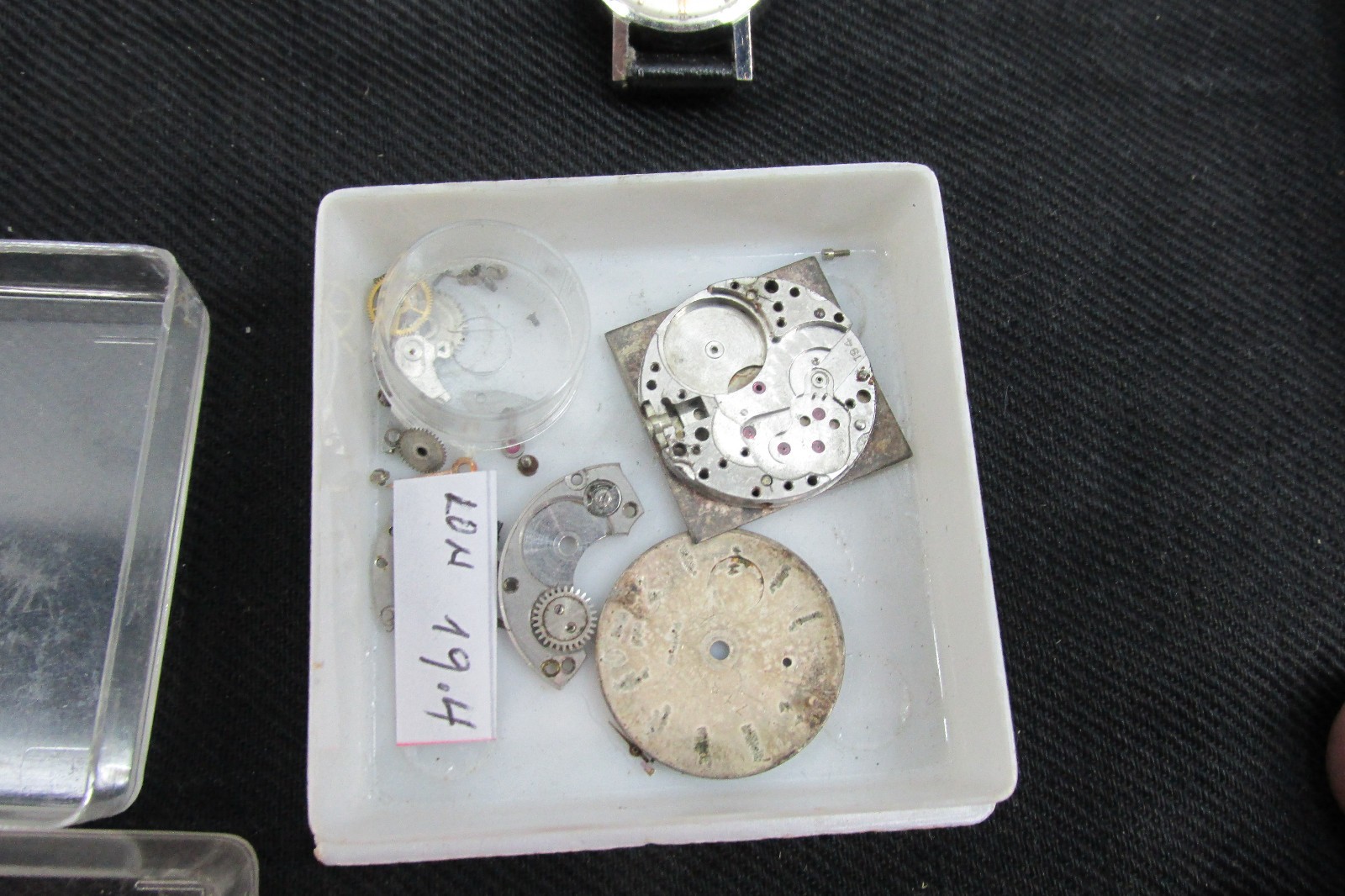 Vintage Longines Ladies Watch Repair Lot x4 Movements Dials Cal 410 14.16 8LN Pa