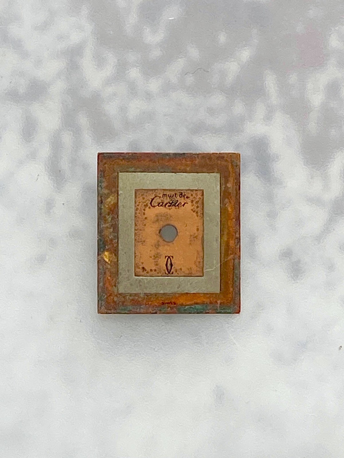 A Rare Vintage Must De Cartier Trinity Dial by Stern Freres