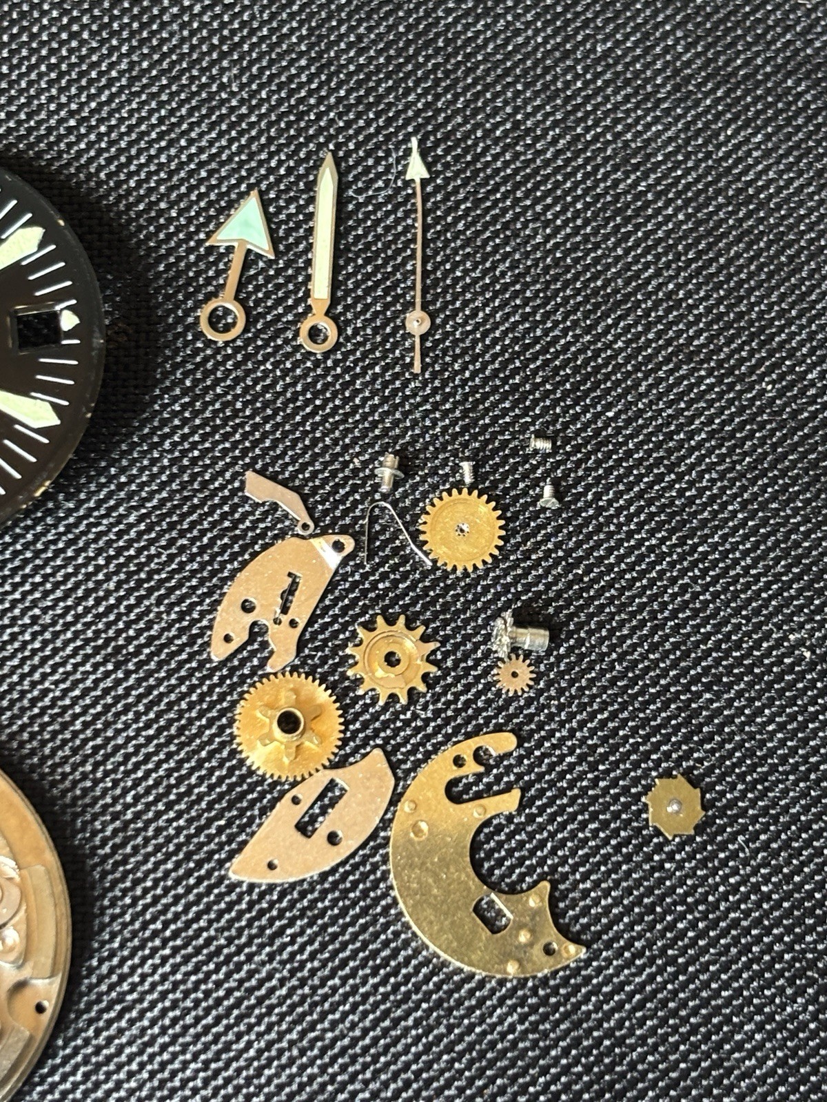 Sheffield All Sport Dive Watch Parts Dial Case Movement Hands watchmaker lot