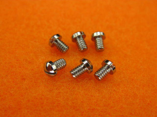 6PC Stainless Crown Bridge Guard Screw 44mm 47mm Watch Part PANERAI LUMINOR x6