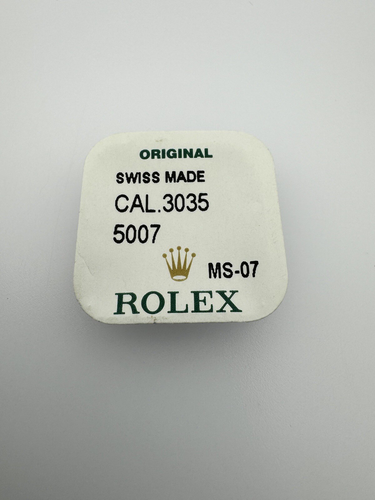 Original Rolex 3035 5007 Barrel Arbor New Old Stock Sealed Genuine