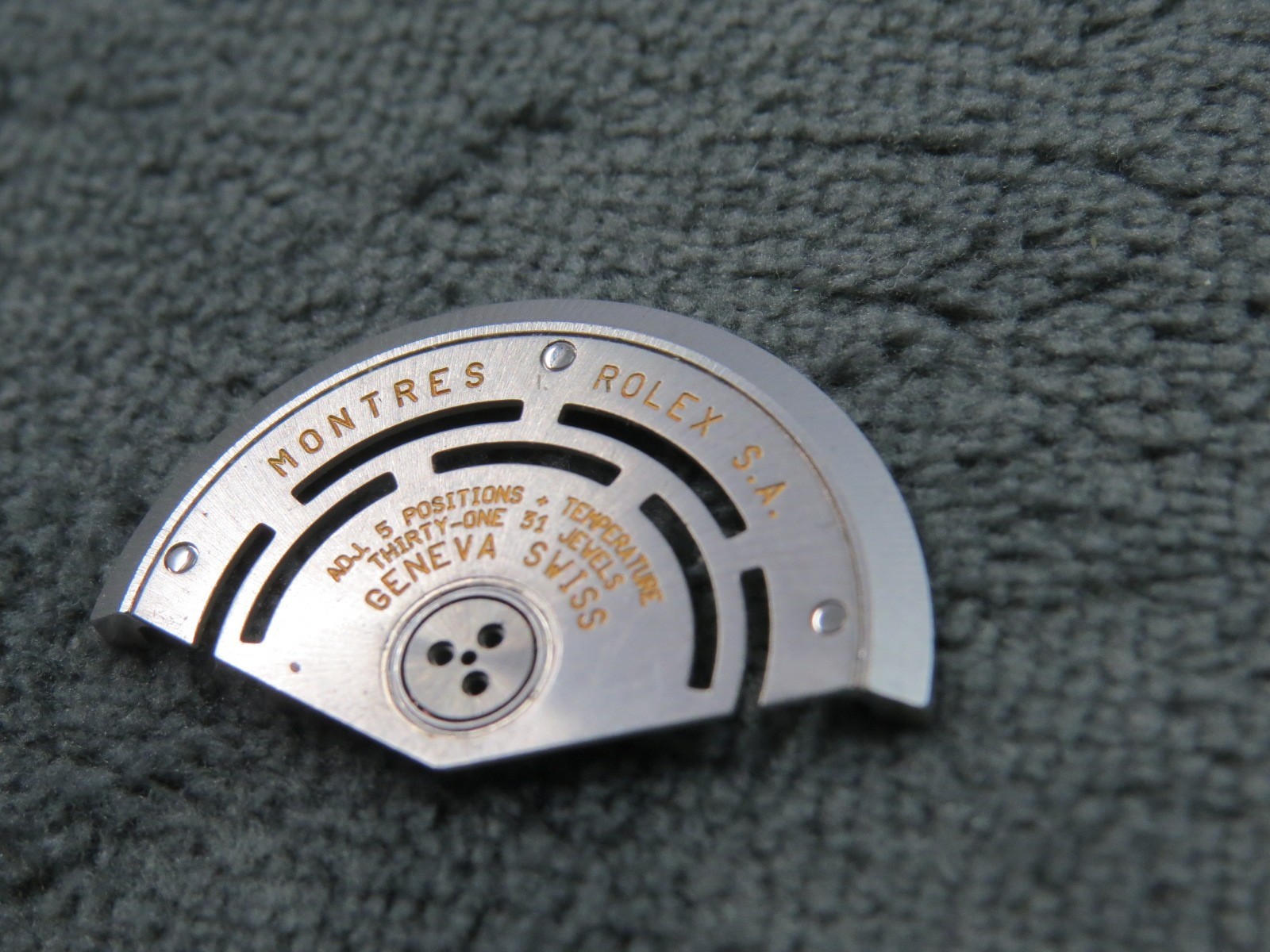 Rolex Authentic Automatic Oscillating Weight Rotor Caliber 4030 Chronograph