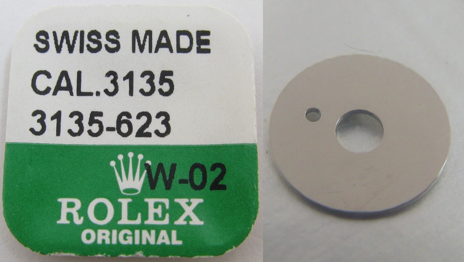 Rolex Watch Movement 3135 date finger 623