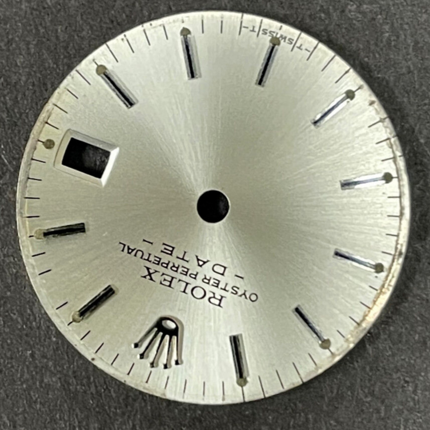Vintage Rolex Oyster Perpertual Date Watch Dial For 26mm Case 6517 6519 6917