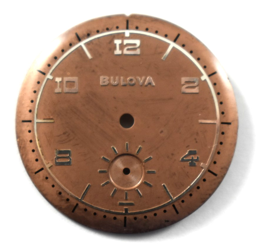 Vintage Bulova 26.88mm Pre-Owned Wrist Watch Dial lot.x