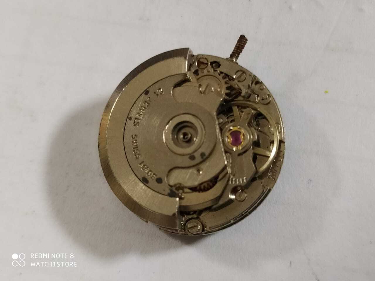 ETA 2671 Movment and Dial FOR PARTS ONLY Good balance