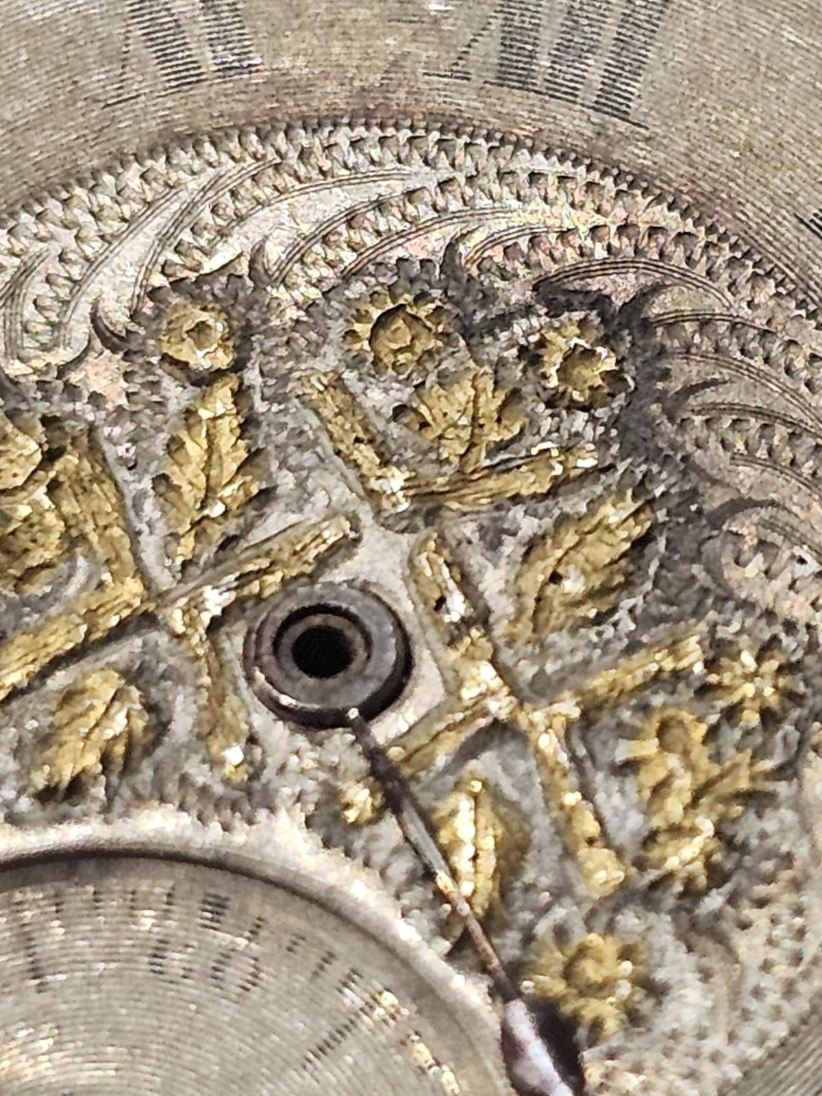 FLEURIER SILVER GOLD POCKET MOVEMENT WITH MALTIC CROSS – NUMBER 147 -…