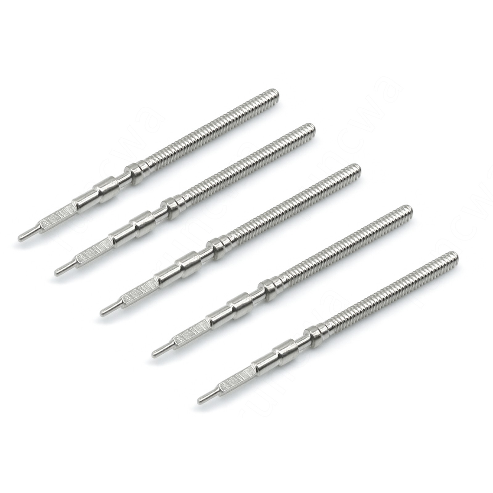 5PCS Seiko Watch Winding Stems For Movement 7S26A 7S26B 7S26C 7S36A 7S36B 7S36C