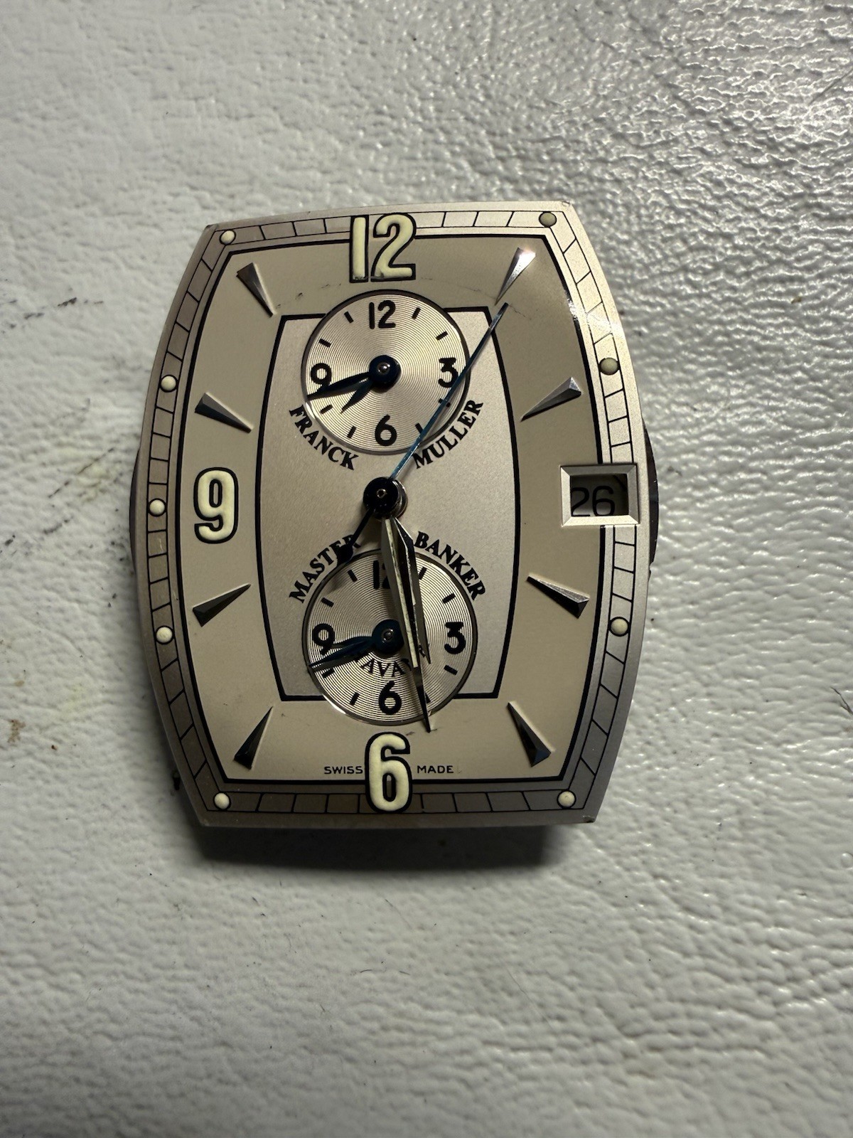 Franck Muller Watch Movement Platinum Rotor