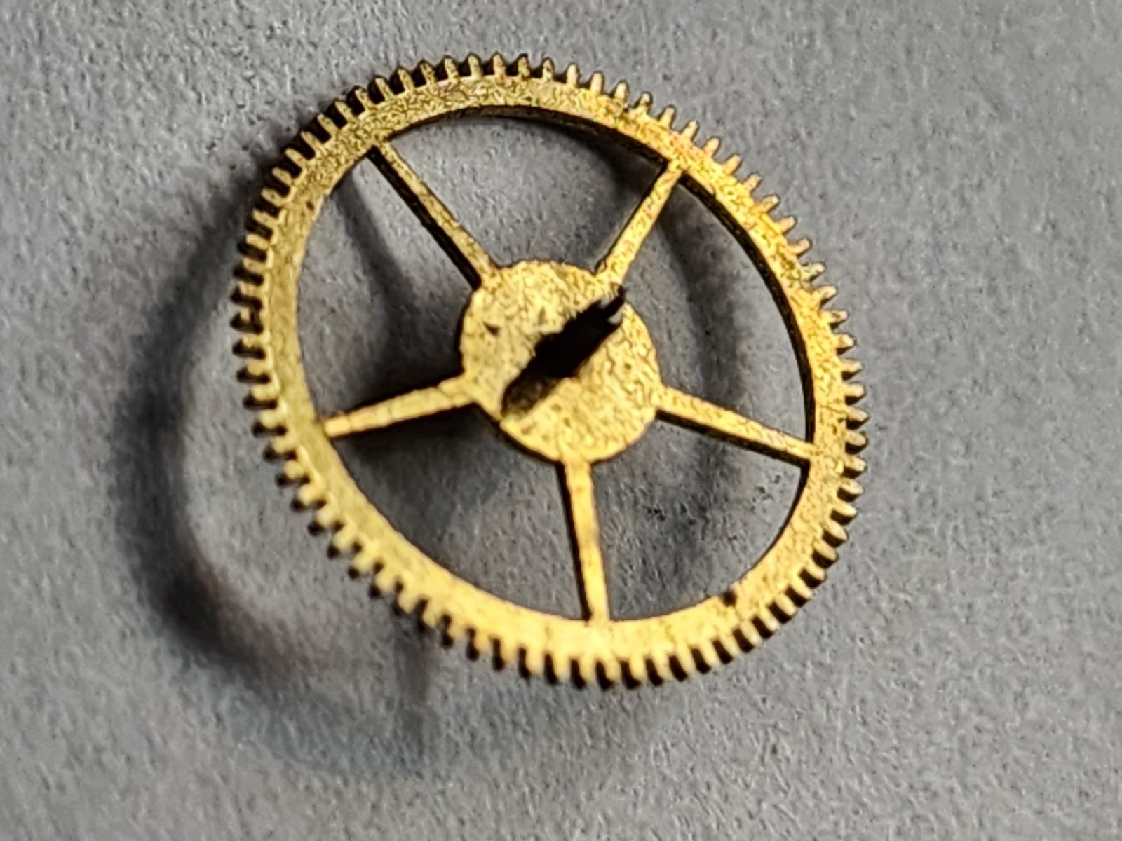 Vintage New York Standard Watch Co. 11.5A Pocket Watch Movement – Partial – USA