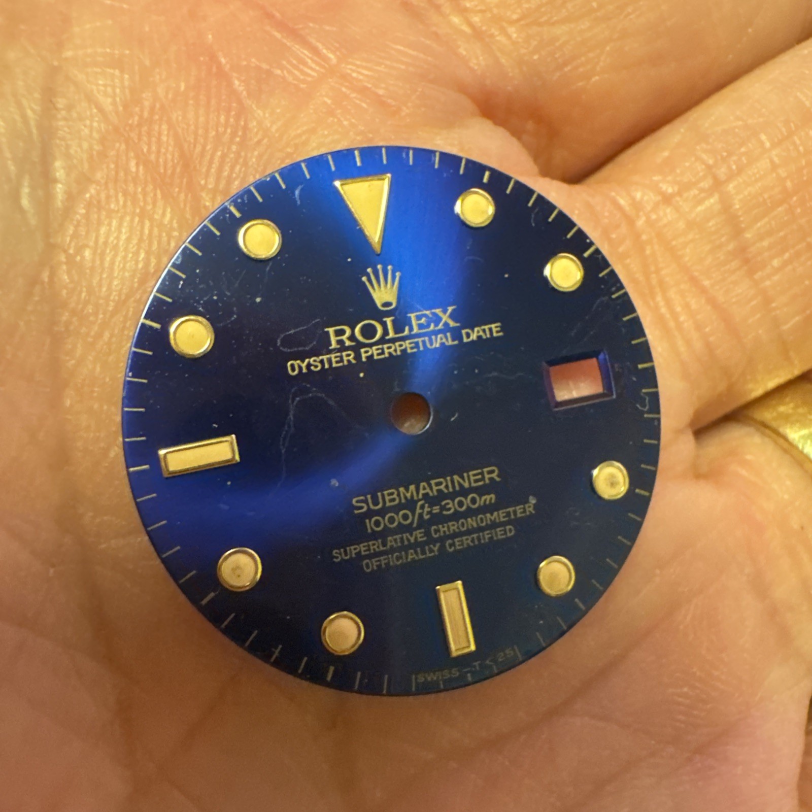 Original Rolex Oyster Submariner Blue Purple 16803 16808 16613 16618 dial (63)