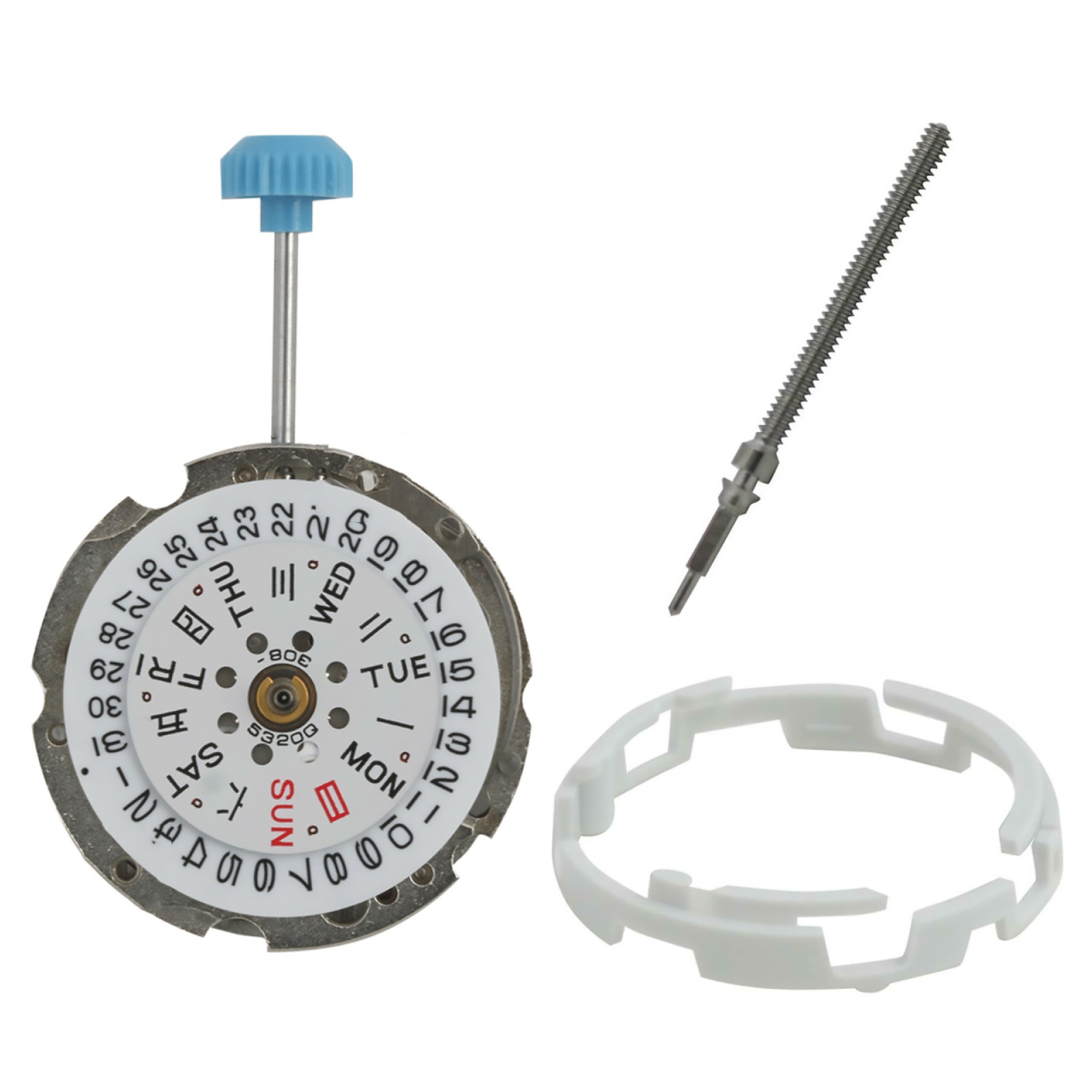 19.8mm 21 Jewels Automatic Mechanical Watch Movement For Miyota 6T51