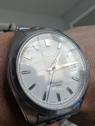 Polished Dauphine Watch Hands Set Presage Cocktail Style For NH35 NH38 10x14x15m