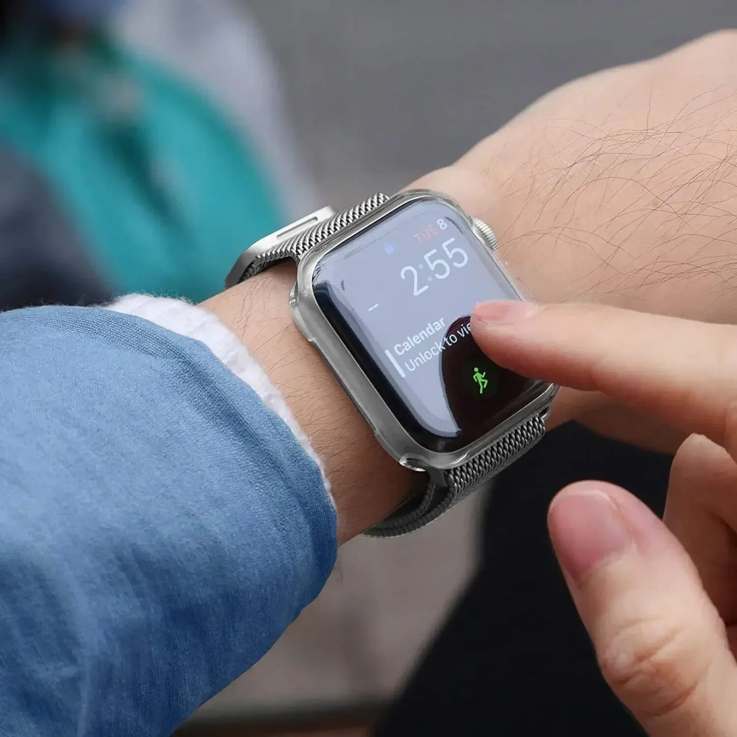 Soft TPU Screen Cover for Apple Watch –IWatch Ultra, Series 1-10, SE, and More