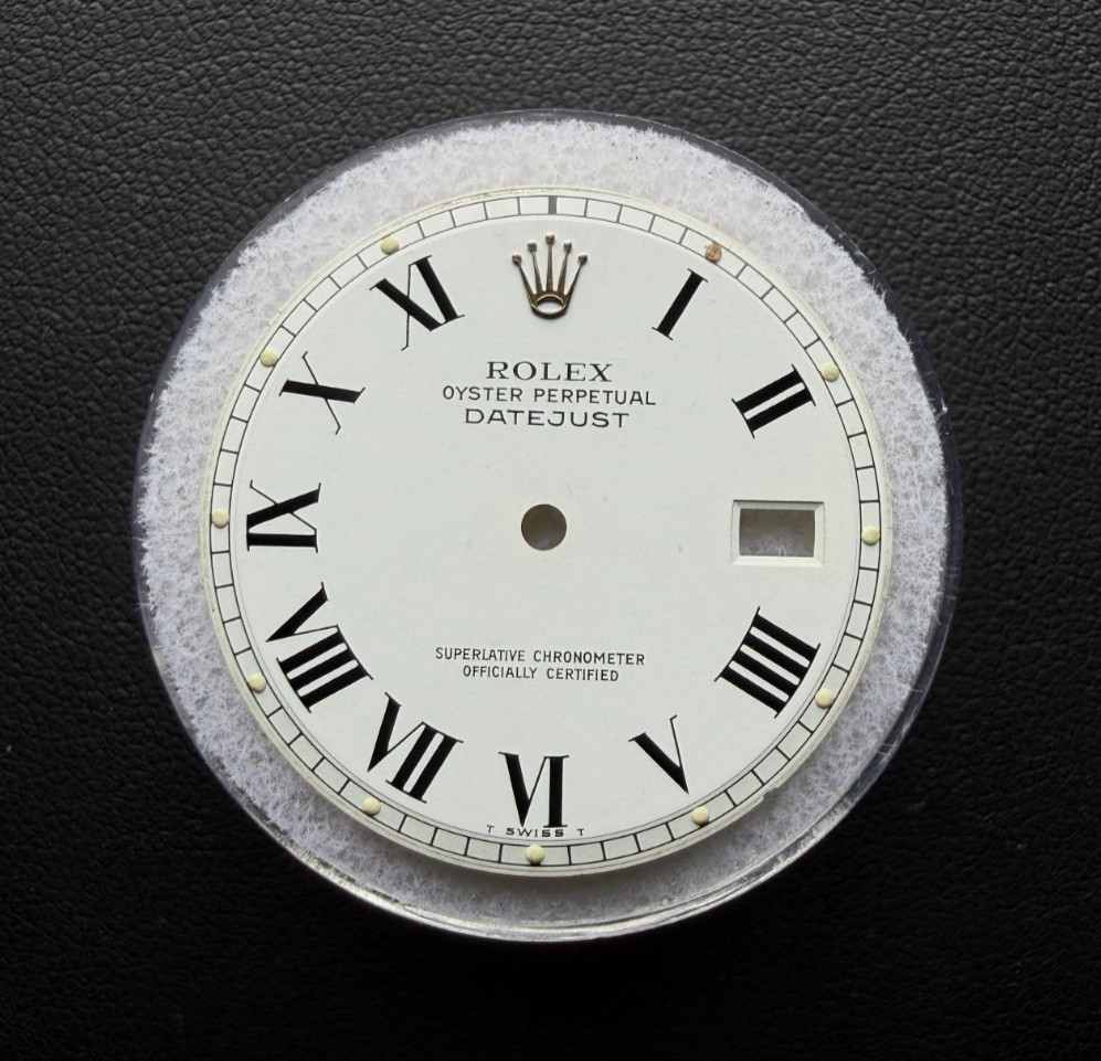 OEM Vintage Rolex DateJust 1603 36mm Buckley Dial Roman Numeral
