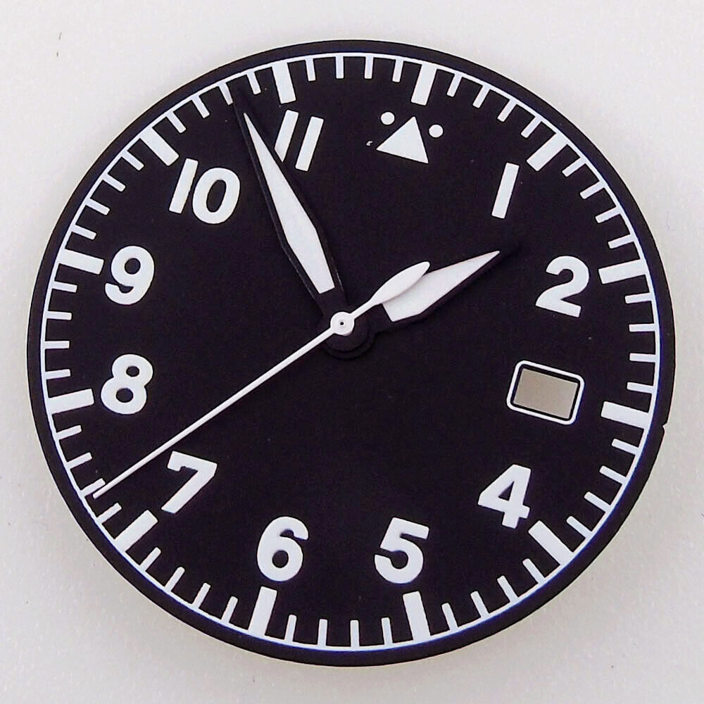 33.5mm Sterile Watch Dial Face Fit Automaitc NH35A NH36A ETA2824 PT5000 Luminous