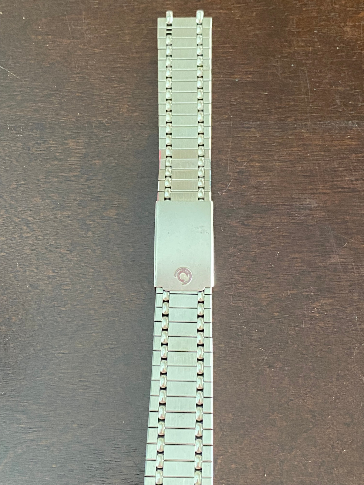 VINTAGE N.O.S. CERTINA WRIST WATCH BAND, 6315, S/S. MISSING END LINKS, 18MM