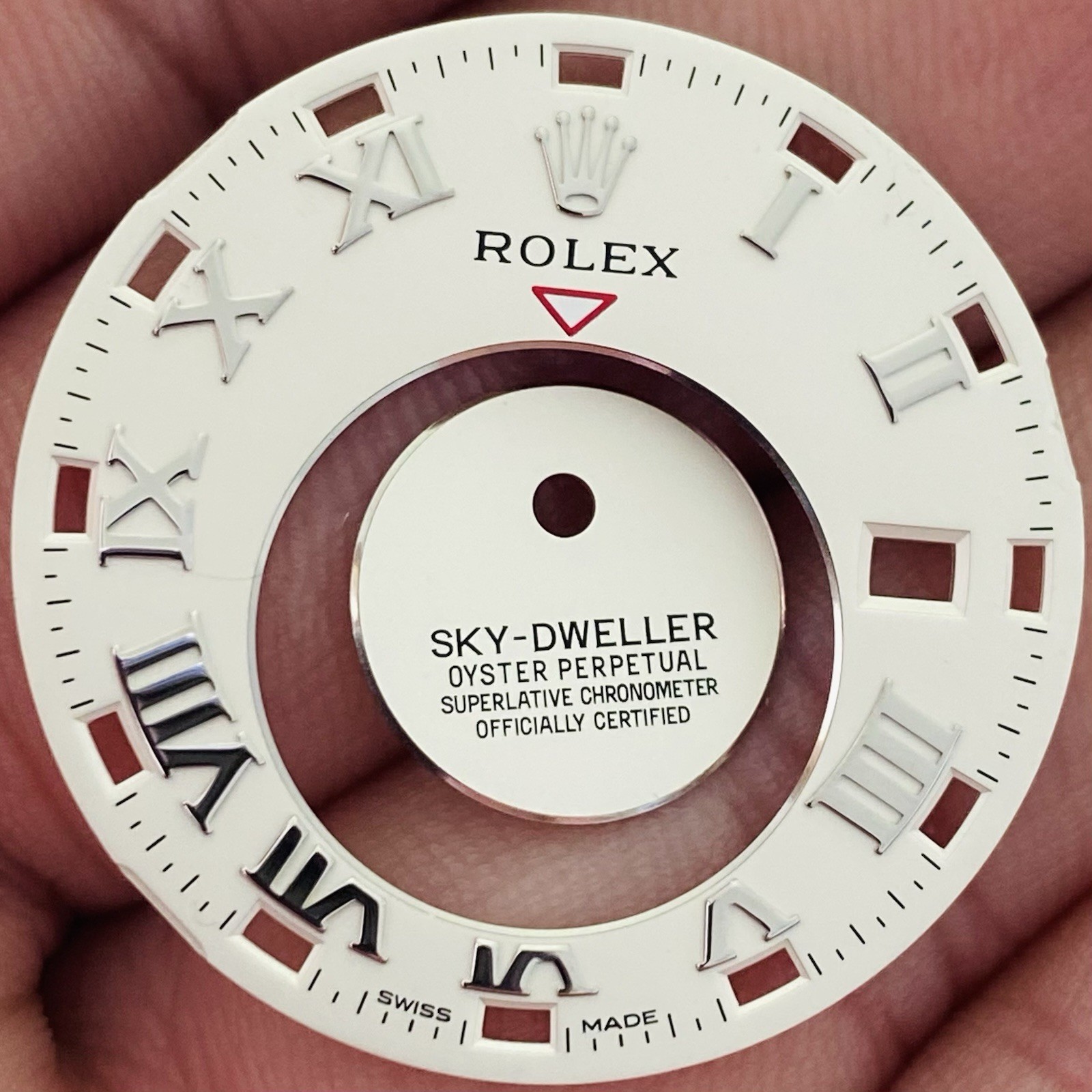 Rolex White Dial For Sky Dweller Model Ref 326934