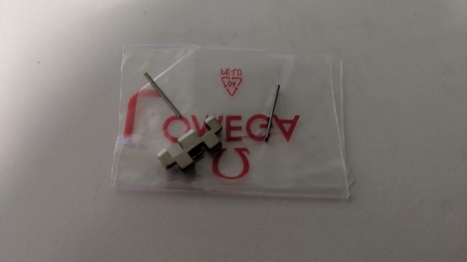 Omega LINK Stainless Steel and pin 13.3mm diameter and 9.1mm inner diameter