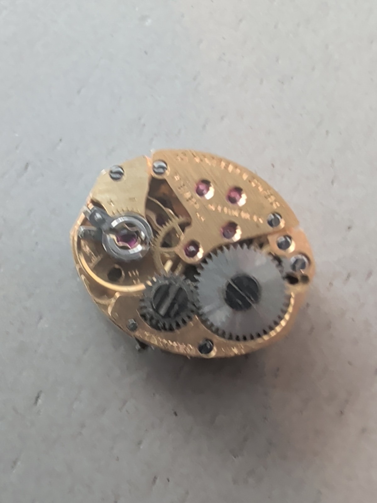 Tradition Sears Roebuck Watch Co. Movement 17 Jewel Parts/Repair
