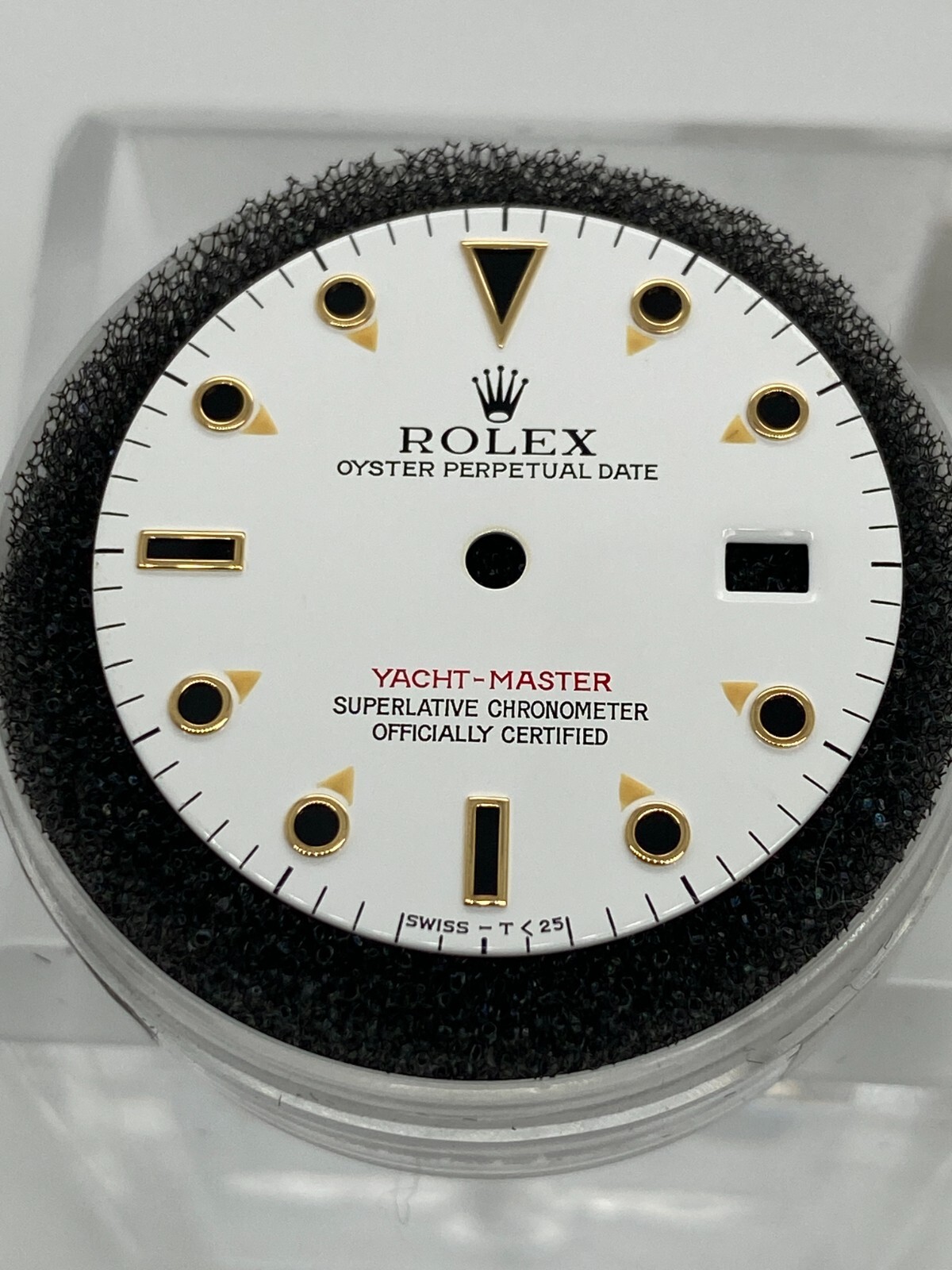 Genuine Rolex YACHT MASTER 40MM White Dial settings 16623 16628